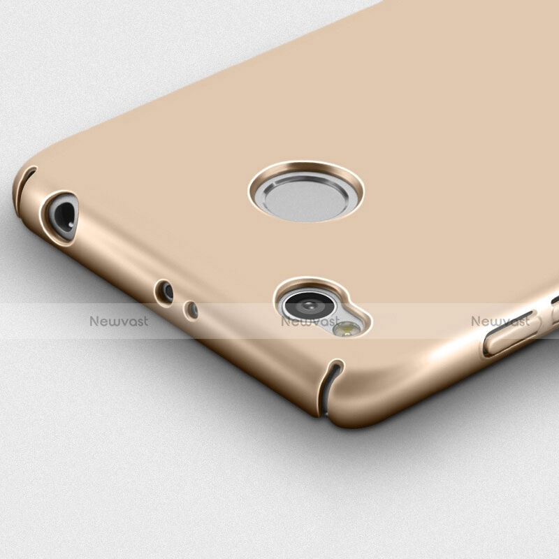 Hard Rigid Plastic Matte Finish Case for Xiaomi Redmi 3 High Edition Gold