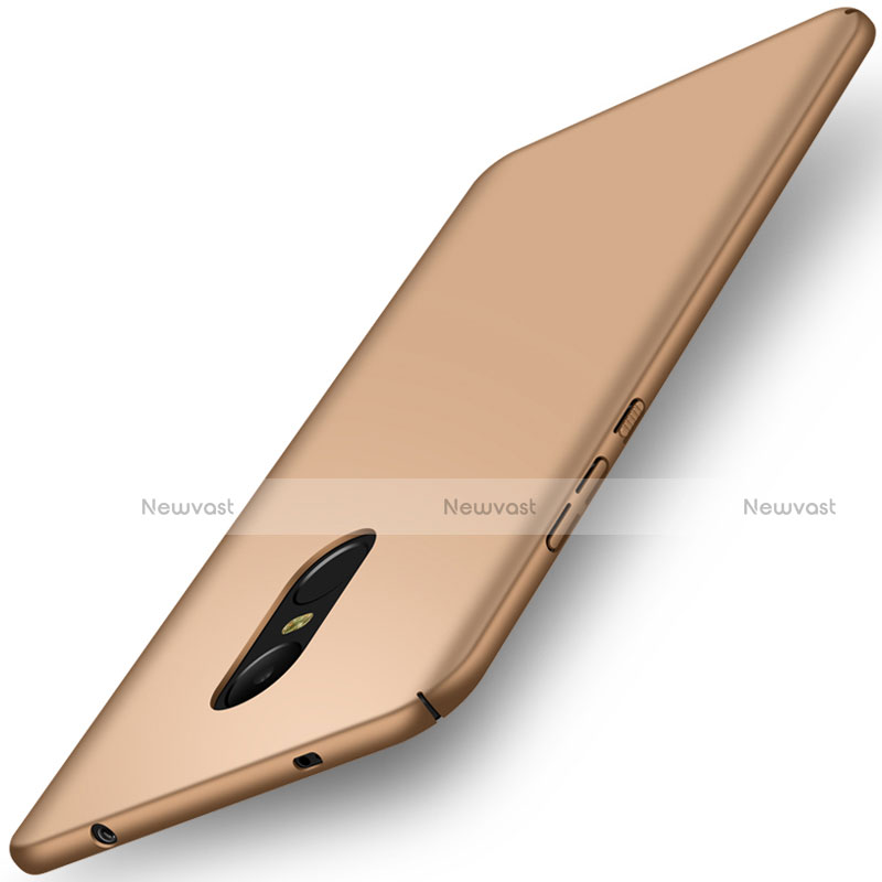 Hard Rigid Plastic Matte Finish Case for Xiaomi Redmi Note 4 Standard Edition Gold