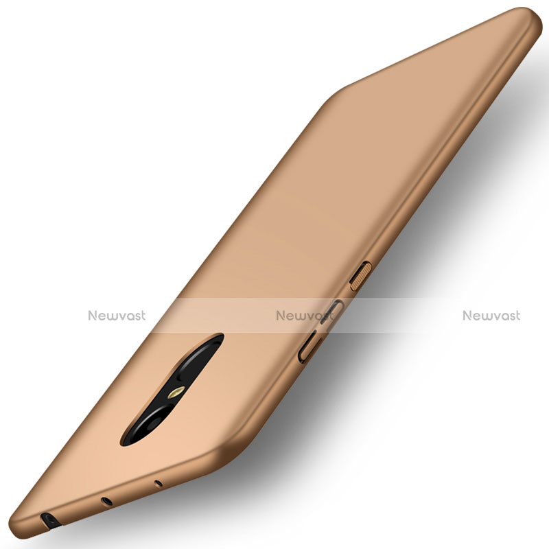 Hard Rigid Plastic Matte Finish Case for Xiaomi Redmi Note 4X High Edition Gold