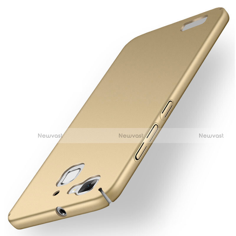 Hard Rigid Plastic Matte Finish Case M01 for Huawei G8 Mini Gold