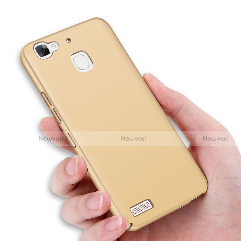 Hard Rigid Plastic Matte Finish Case M01 for Huawei G8 Mini Gold