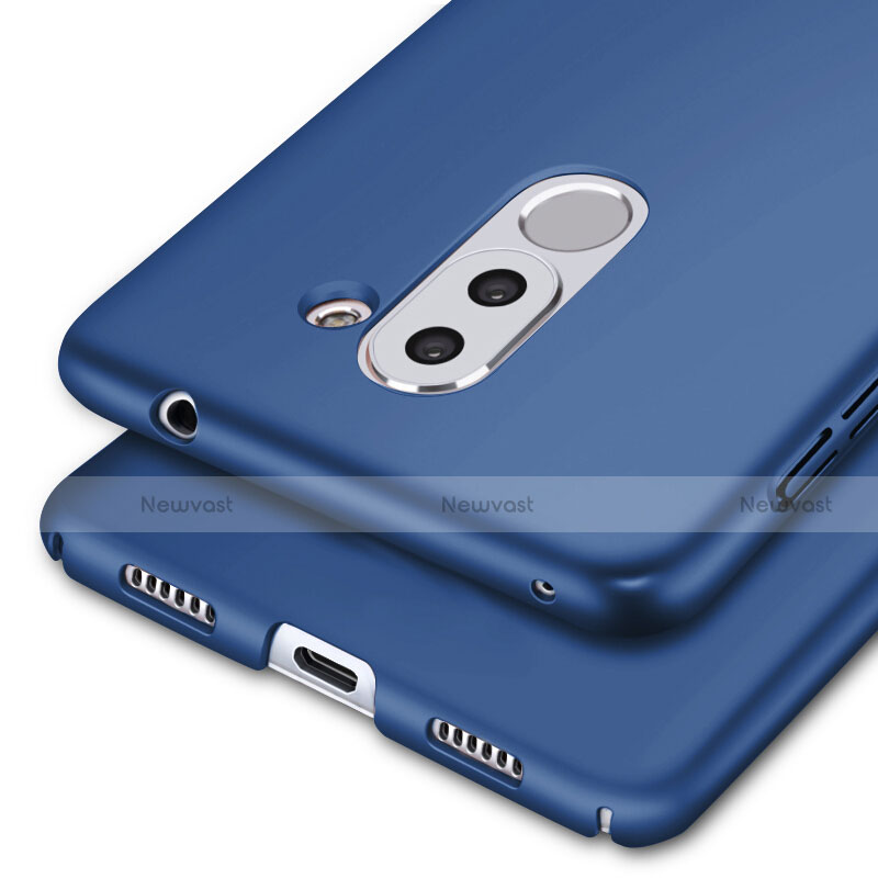 Hard Rigid Plastic Matte Finish Case M01 for Huawei GR5 (2017) Blue