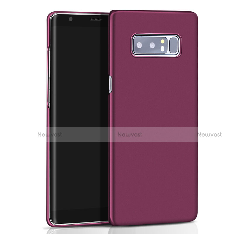 Hard Rigid Plastic Matte Finish Case M01 for Samsung Galaxy Note 8 Duos N950F Purple