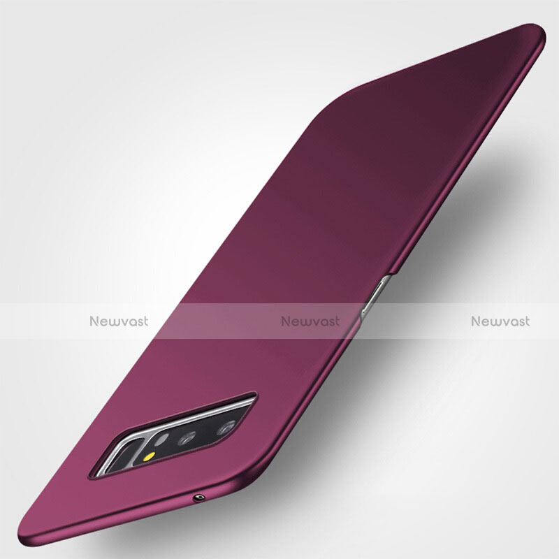 Hard Rigid Plastic Matte Finish Case M01 for Samsung Galaxy Note 8 Duos N950F Purple