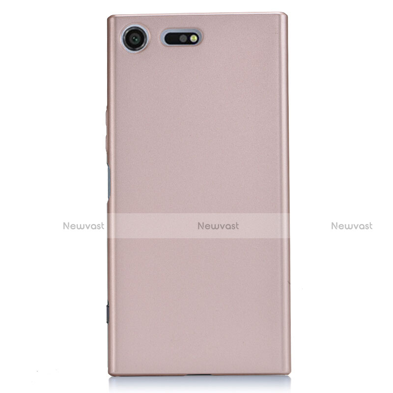 Hard Rigid Plastic Matte Finish Case M01 for Sony Xperia XZ Premium Rose Gold