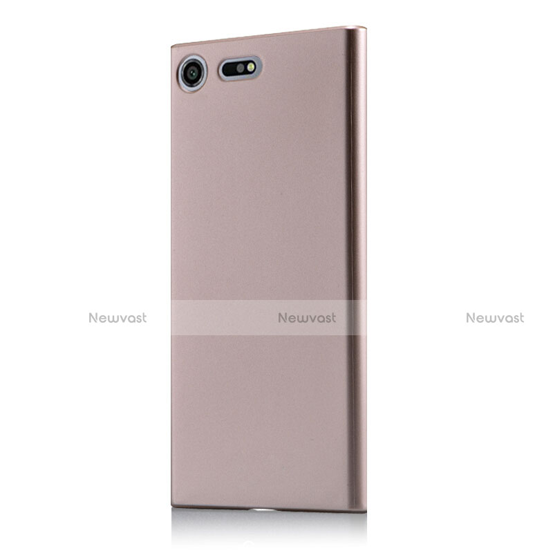 Hard Rigid Plastic Matte Finish Case M01 for Sony Xperia XZ Premium Rose Gold