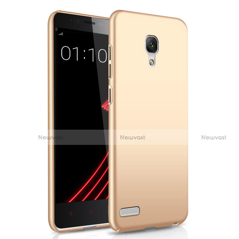 Hard Rigid Plastic Matte Finish Case M01 for Xiaomi Redmi Note Gold