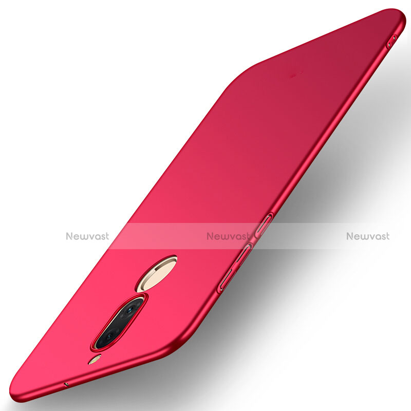 Hard Rigid Plastic Matte Finish Case M02 for Huawei G10 Red