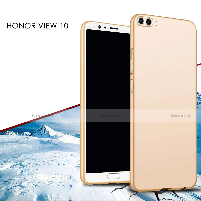 Hard Rigid Plastic Matte Finish Case M02 for Huawei Honor View 10 Gold