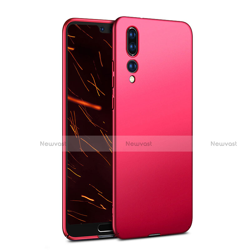 Hard Rigid Plastic Matte Finish Case M02 for Huawei P20 Pro Red