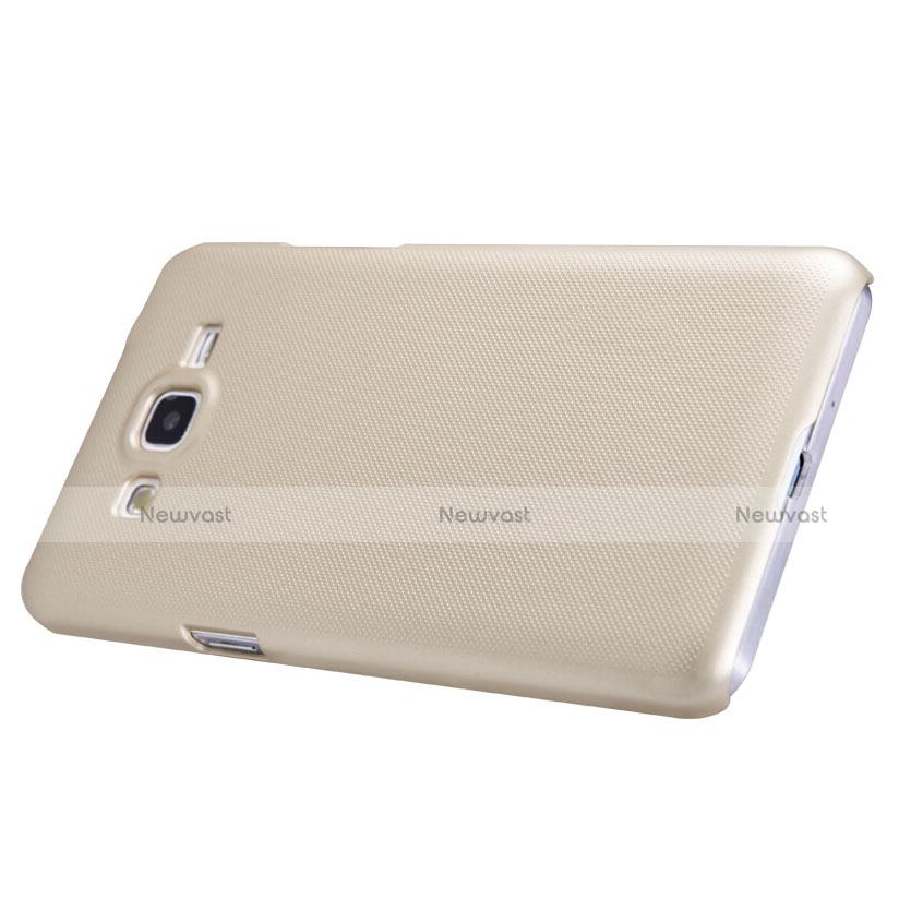 Hard Rigid Plastic Matte Finish Case M02 for Samsung Galaxy Grand Prime 4G G531F Duos TV Gold