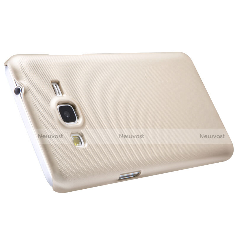 Hard Rigid Plastic Matte Finish Case M02 for Samsung Galaxy Grand Prime 4G G531F Duos TV Gold