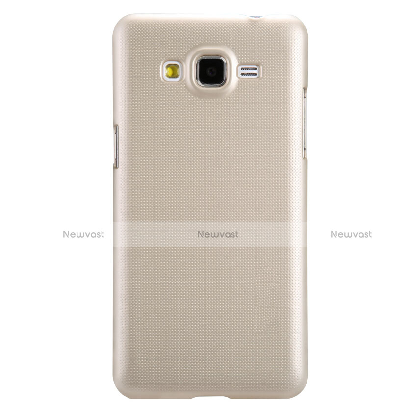 Hard Rigid Plastic Matte Finish Case M02 for Samsung Galaxy Grand Prime SM-G530H Gold