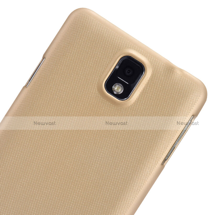 Hard Rigid Plastic Matte Finish Case M02 for Samsung Galaxy Note 3 N9000 Gold