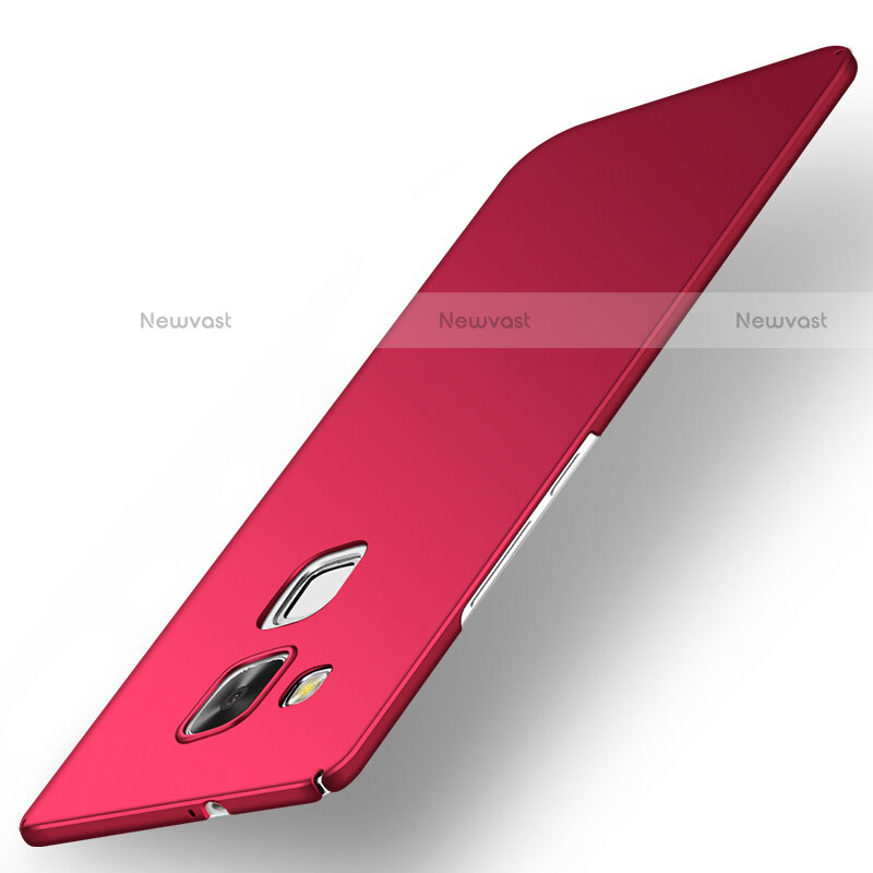 Hard Rigid Plastic Matte Finish Case M03 for Huawei Mate 7 Red