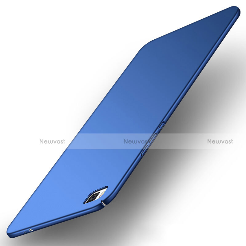 Hard Rigid Plastic Matte Finish Case M03 for Huawei P8 Blue