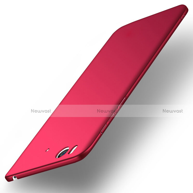 Hard Rigid Plastic Matte Finish Case M03 for Xiaomi Mi 5S 4G Red