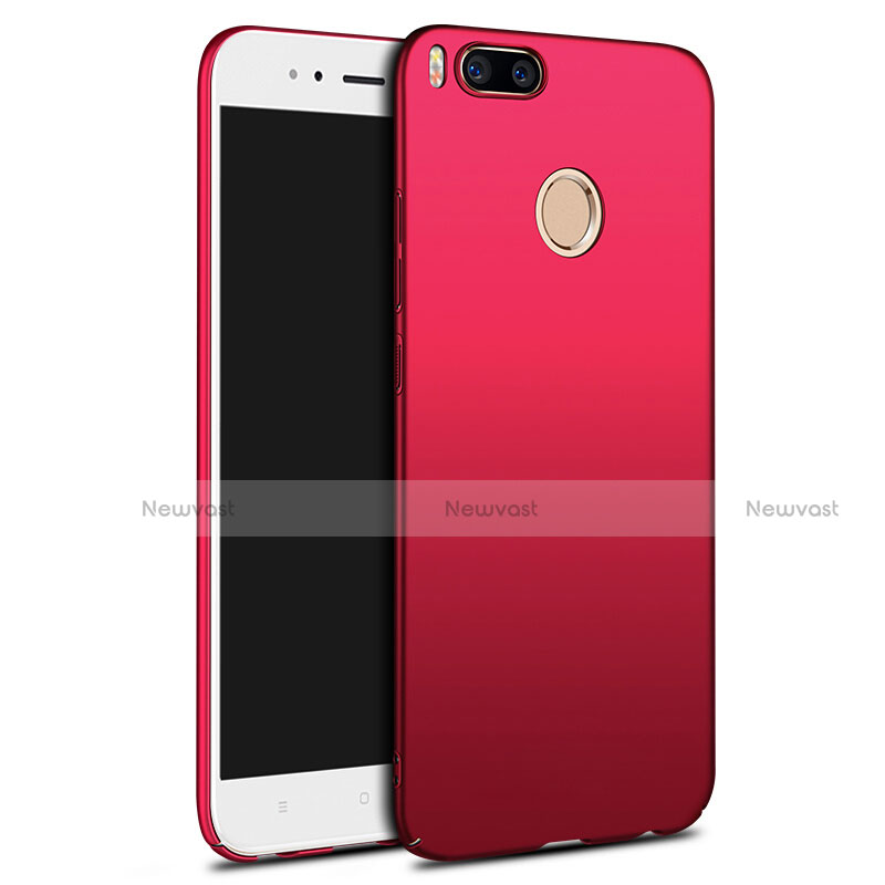 Hard Rigid Plastic Matte Finish Case M03 for Xiaomi Mi 5X Red