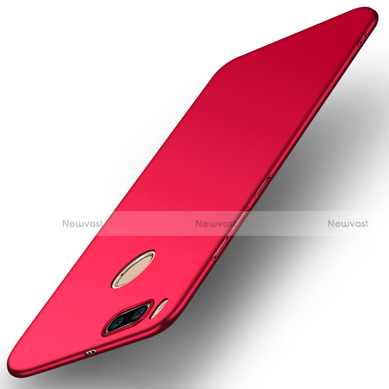 Hard Rigid Plastic Matte Finish Case M03 for Xiaomi Mi 5X Red