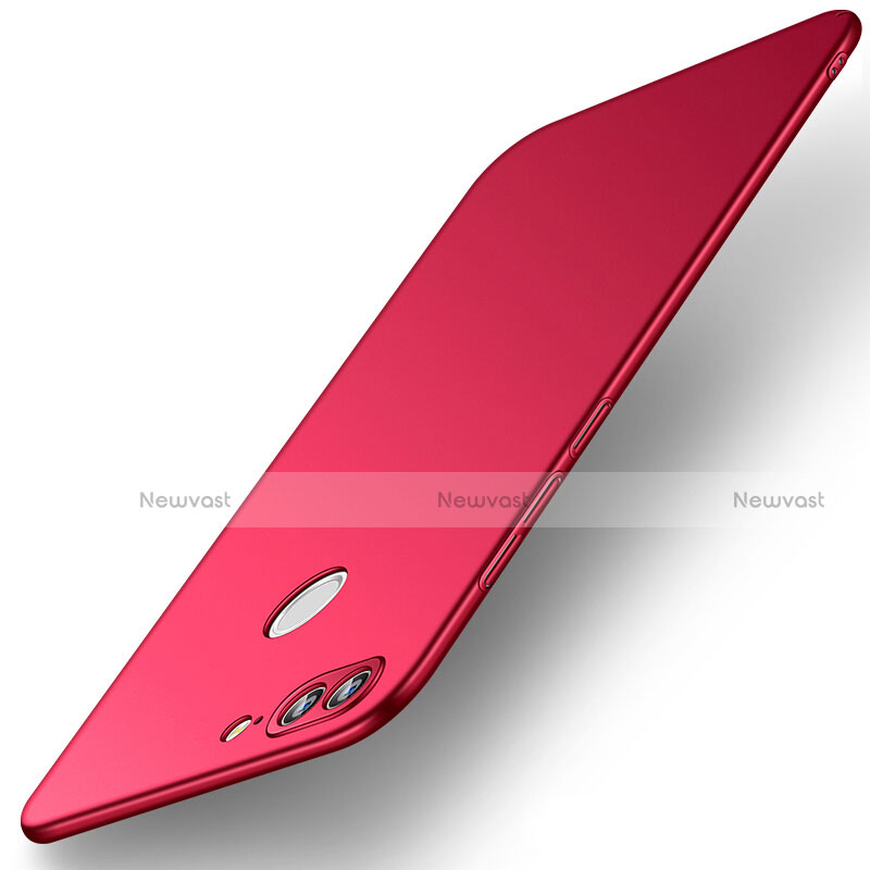 Hard Rigid Plastic Matte Finish Case M04 for Huawei Honor 9 Lite Red