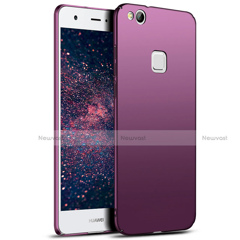 Hard Rigid Plastic Matte Finish Case M04 for Huawei Nova Lite Purple