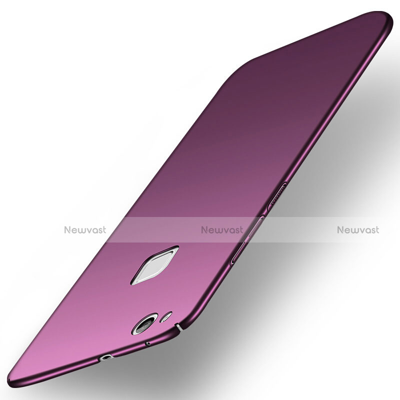 Hard Rigid Plastic Matte Finish Case M04 for Huawei Nova Lite Purple