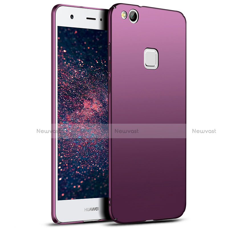 Hard Rigid Plastic Matte Finish Case M04 for Huawei P8 Lite (2017) Purple