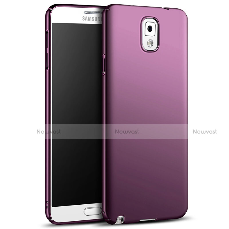 Hard Rigid Plastic Matte Finish Case M05 for Samsung Galaxy Note 3 N9000 Purple