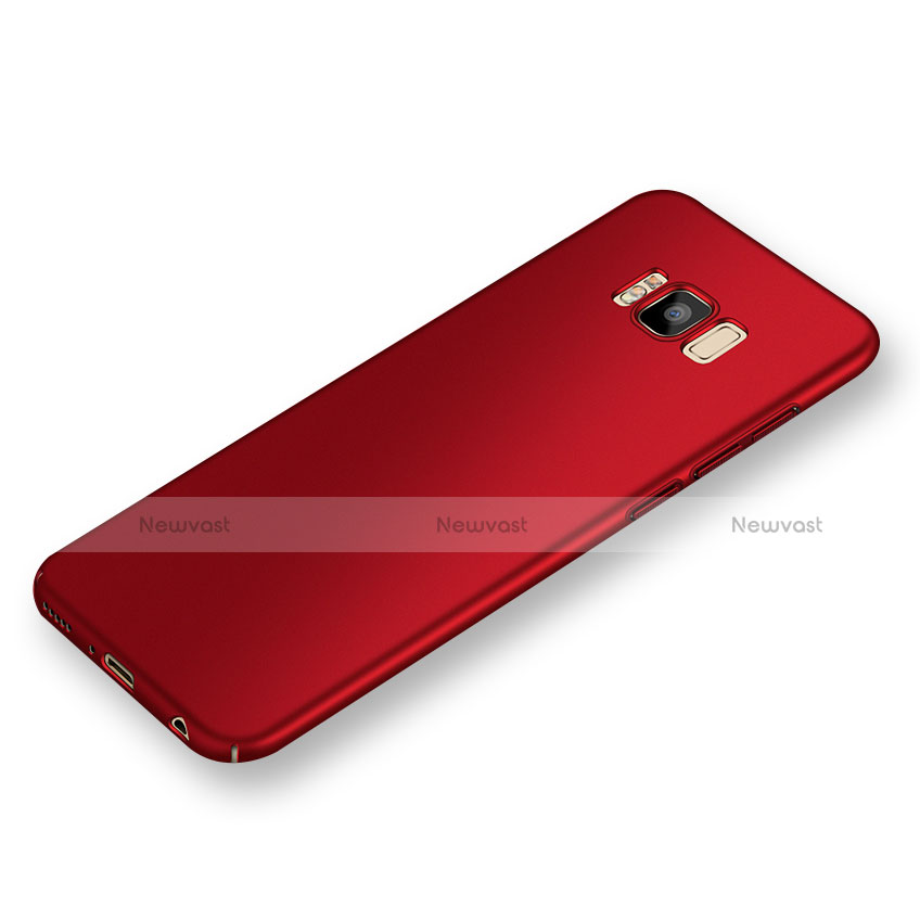 Hard Rigid Plastic Matte Finish Case M05 for Samsung Galaxy S8 Plus Red