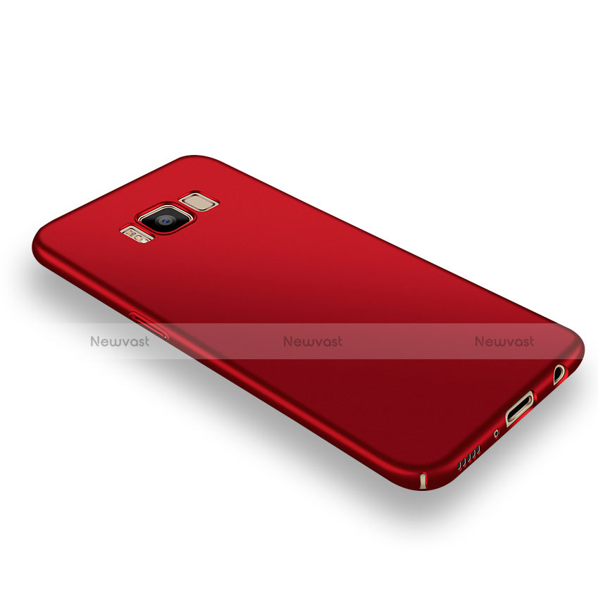 Hard Rigid Plastic Matte Finish Case M05 for Samsung Galaxy S8 Red