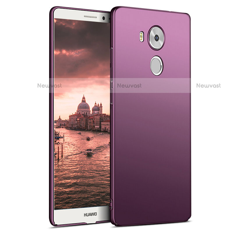 Hard Rigid Plastic Matte Finish Case M06 for Huawei Mate 8 Purple