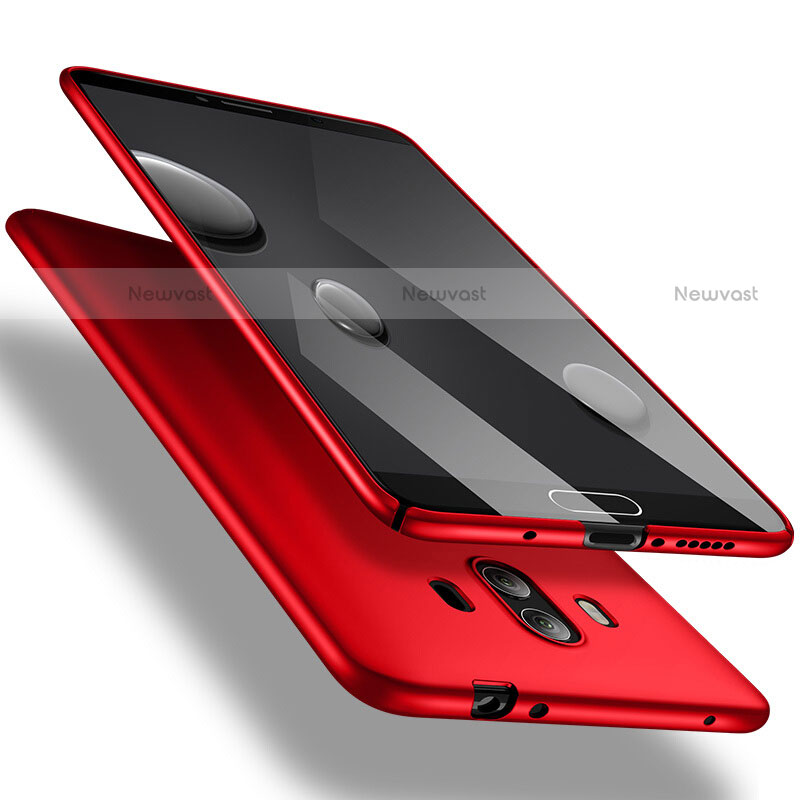 Hard Rigid Plastic Matte Finish Case M07 for Huawei Mate 10 Red