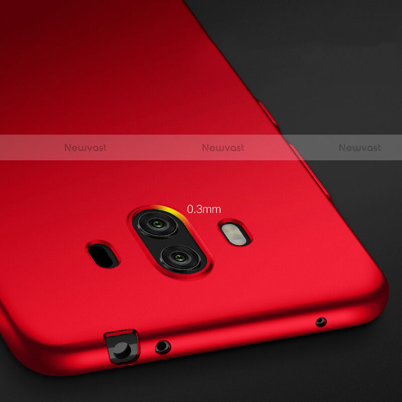 Hard Rigid Plastic Matte Finish Case M07 for Huawei Mate 10 Red