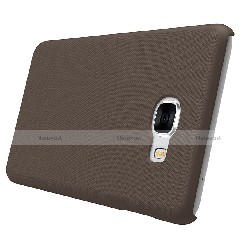 Hard Rigid Plastic Matte Finish Case M08 for Samsung Galaxy C7 SM-C7000 Brown