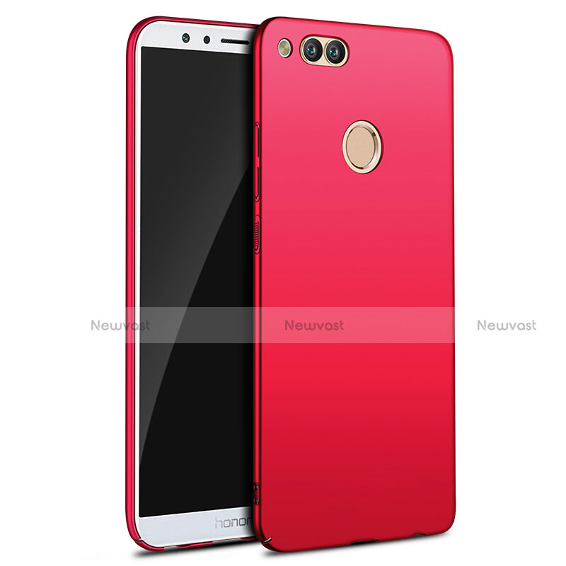 Hard Rigid Plastic Matte Finish Case M09 for Huawei Honor Play 7X Red