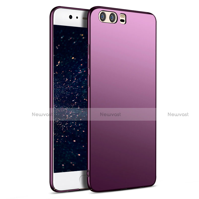 Hard Rigid Plastic Matte Finish Case M09 for Huawei P10 Purple