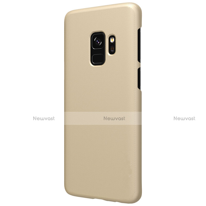 Hard Rigid Plastic Matte Finish Case M09 for Samsung Galaxy S9 Gold