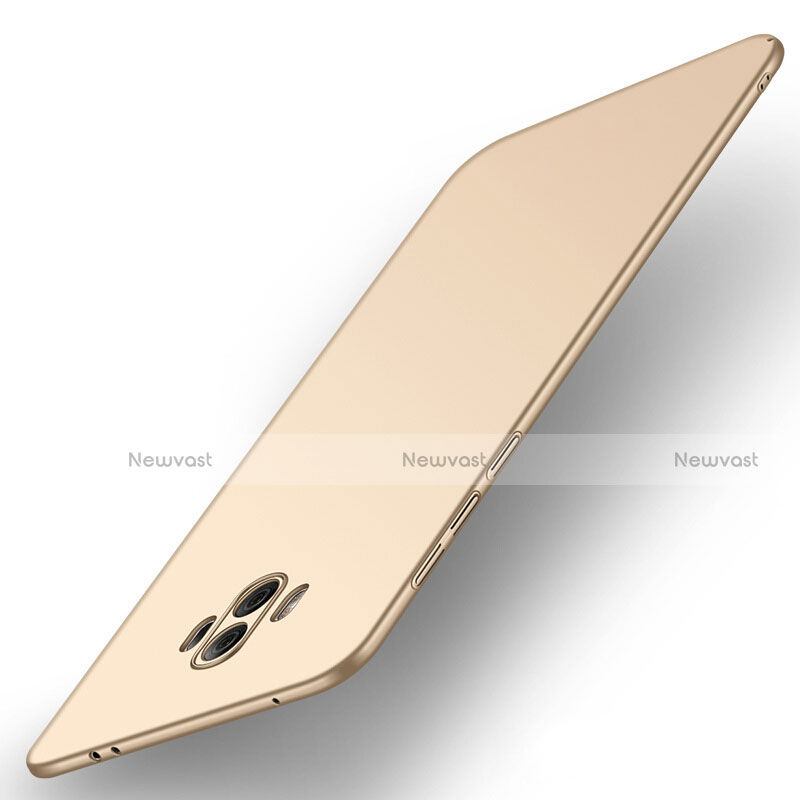 Hard Rigid Plastic Matte Finish Case M12 for Huawei Mate 10 Gold