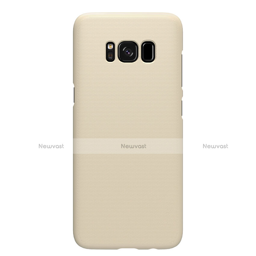 Hard Rigid Plastic Matte Finish Case P01 for Samsung Galaxy S8 Gold