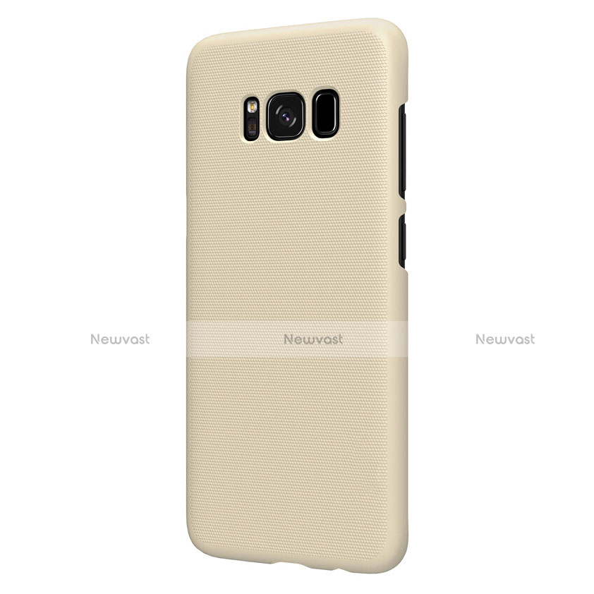 Hard Rigid Plastic Matte Finish Case P01 for Samsung Galaxy S8 Gold