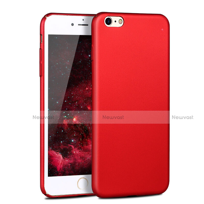 Hard Rigid Plastic Matte Finish Case P04 for Apple iPhone 6 Red