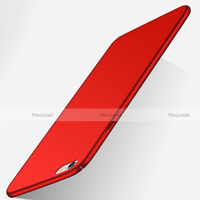 Hard Rigid Plastic Matte Finish Case P04 for Apple iPhone 6 Red