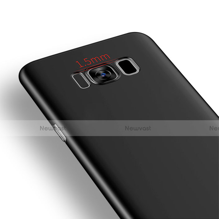 Hard Rigid Plastic Matte Finish Case R01 for Samsung Galaxy S8 Black