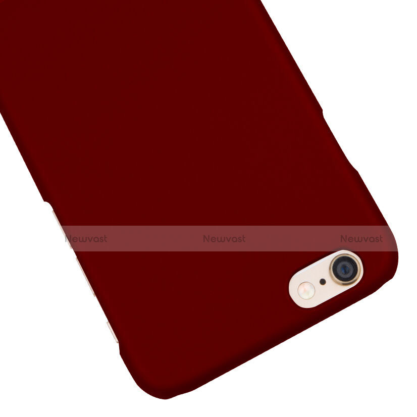 Hard Rigid Plastic Matte Finish Cover for Apple iPhone 6 Plus Red Wine