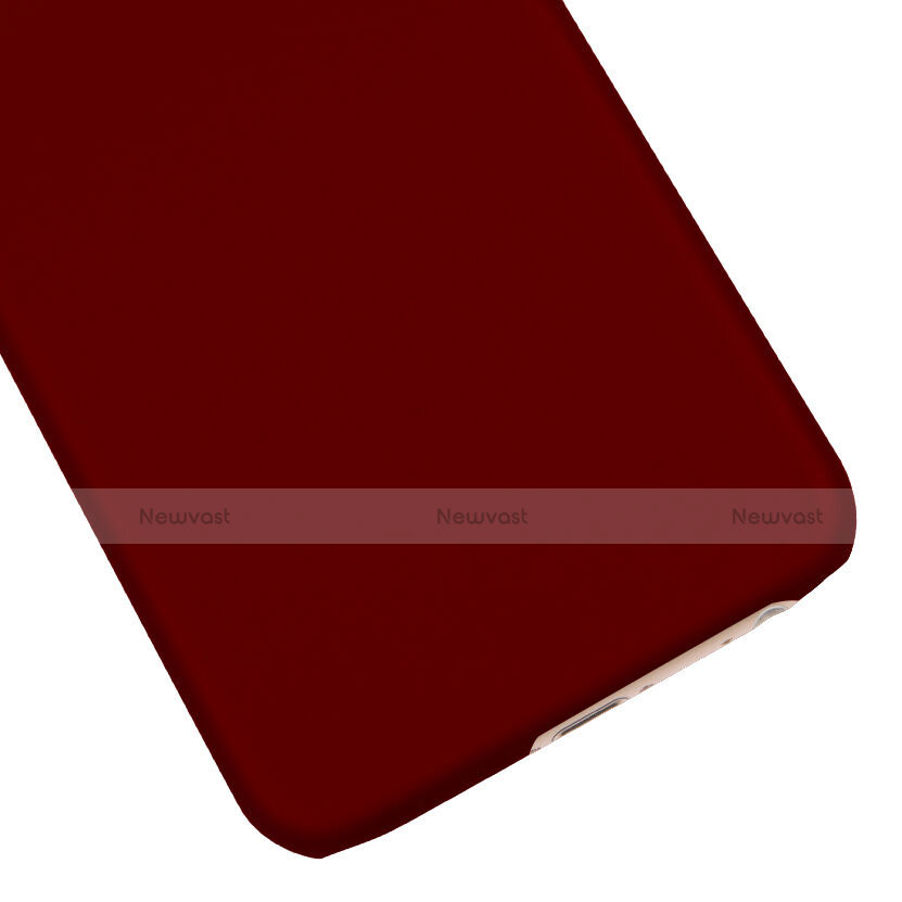 Hard Rigid Plastic Matte Finish Cover for Apple iPhone 6 Plus Red Wine