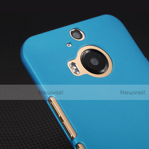 Hard Rigid Plastic Matte Finish Cover for HTC One M9 Plus Sky Blue