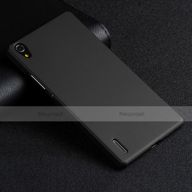 Hard Rigid Plastic Matte Finish Cover for Huawei Ascend P7 Black