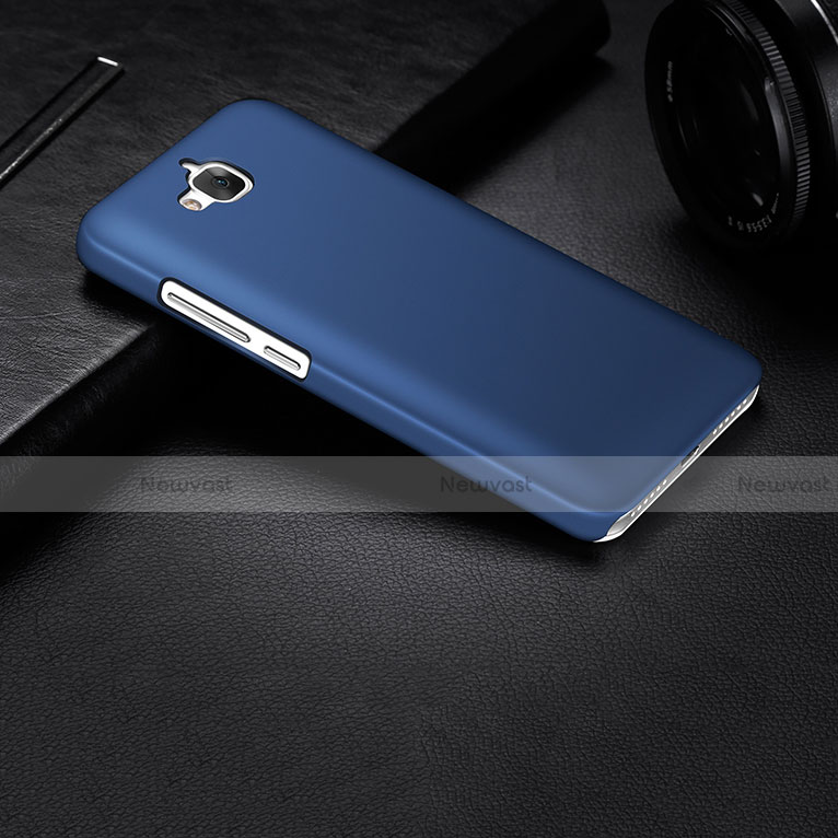 Hard Rigid Plastic Matte Finish Cover for Huawei Enjoy 5 Blue