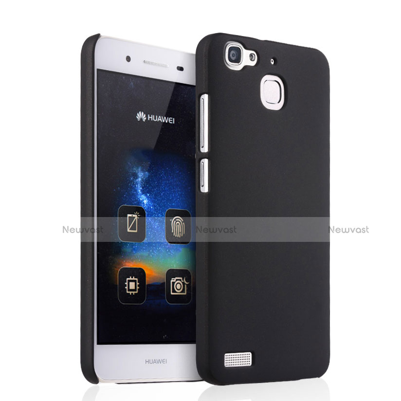 Hard Rigid Plastic Matte Finish Cover for Huawei G8 Mini Black