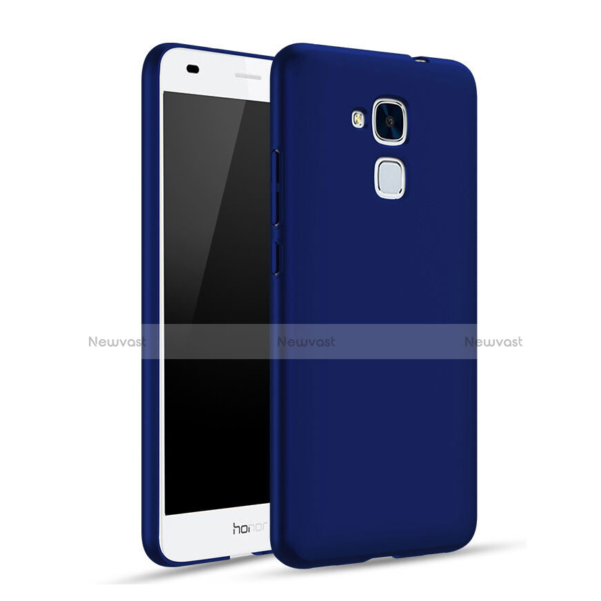 Hard Rigid Plastic Matte Finish Cover for Huawei Honor 5C Blue